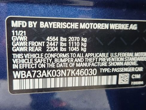 Used 2022 BMW 228i xDrive Gran Coupe w/ Convenience Package AWD/4WD image 6