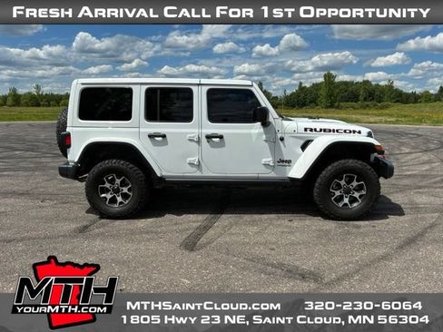 Used 2023 Jeep Wrangler Unlimited Rubicon w/ LED Lighting Group AWD/4WD image 1