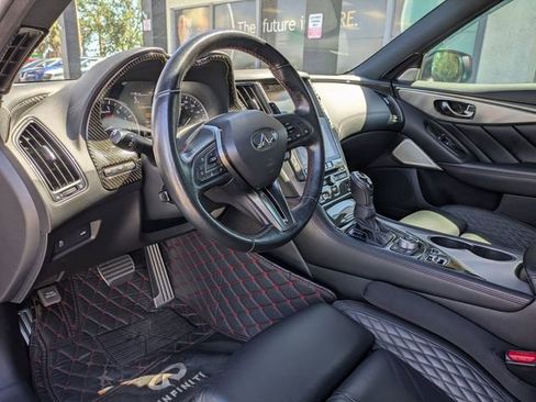 Used 2018 INFINITI Q50 Red Sport 400 w/ Sensory Package (Sport) image 12