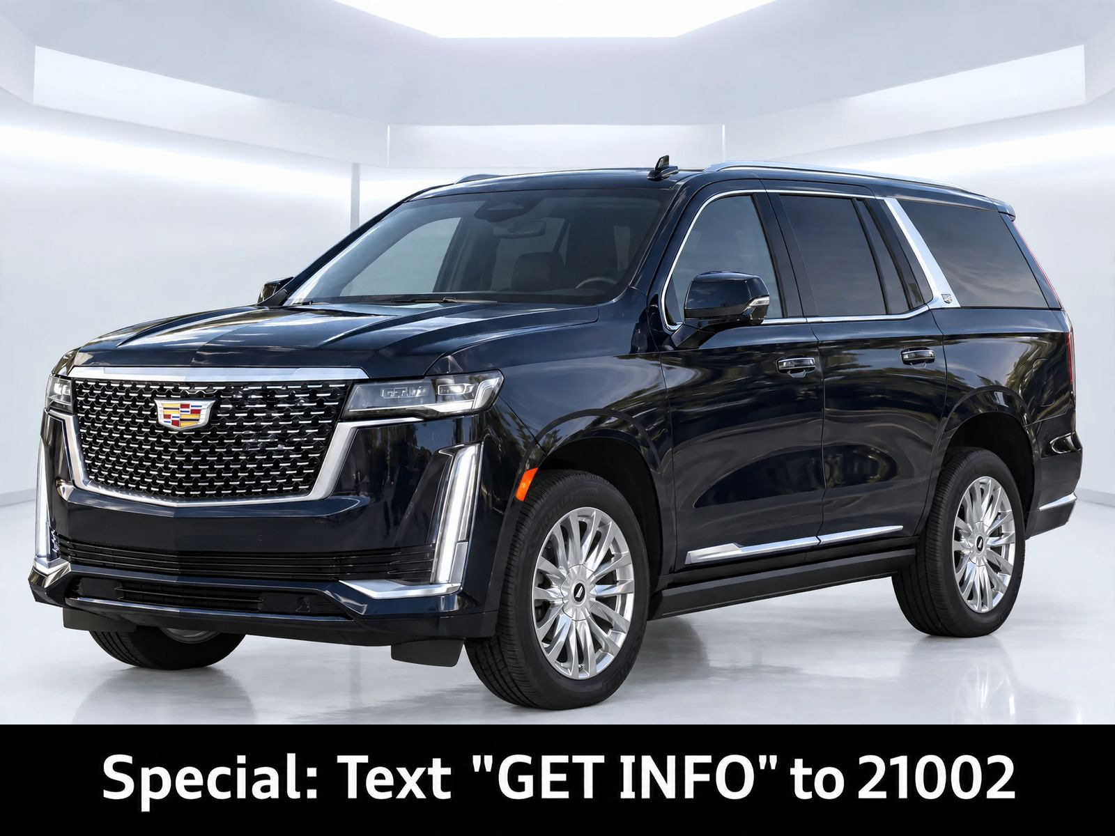Used 2021 Cadillac Escalade Premium Luxury w/ Driver Assist Tech Package RWD 360° Tour