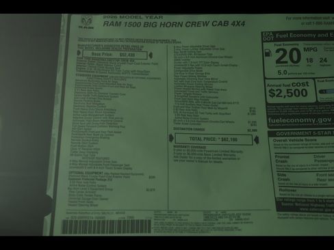 New 2026 RAM 1500 Big Horn/Lone Star image 25