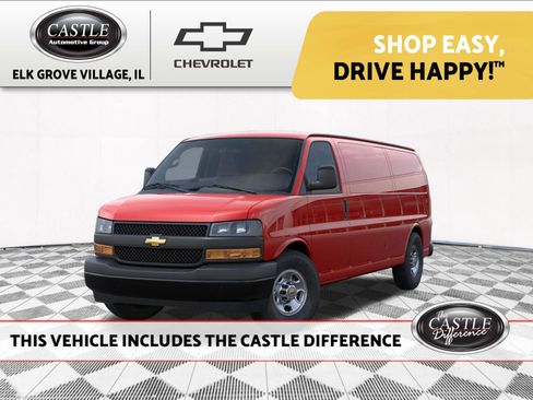 New 2026 Chevrolet Express 3500 Extended w/ Driver Convenience Package RWD image 1