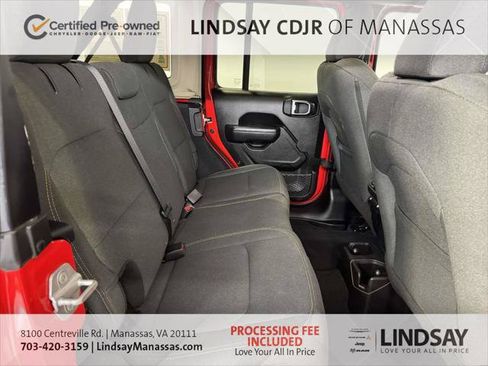 Certified 2025 Jeep Wrangler Unlimited Sport AWD/4WD image 16