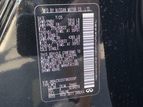 New 2026 INFINITI QX80 Autograph w/ Autograph Exterior Package image 20