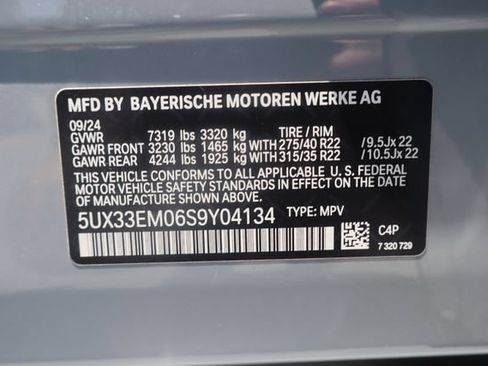 Used 2025 BMW X7 M60i w/ Executive Package AWD/4WD image 42