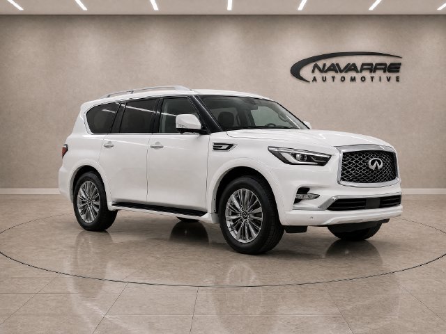 Used 2022 INFINITI QX80 Luxe w/ Cargo Package RWD image 9