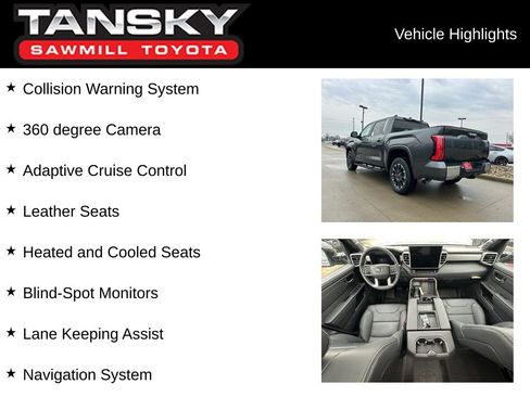 New 2026 Toyota Tundra Limited image 9