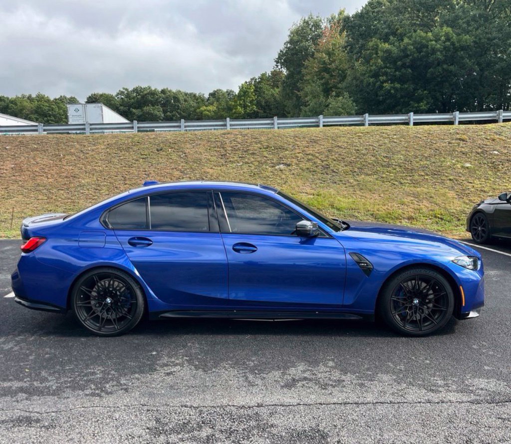 Used 2023 BMW M3 w/ M Carbon Exterior Package RWD image 4