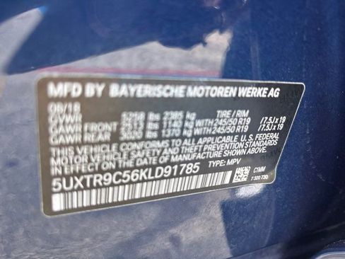 Used 2019 BMW X3 xDrive30i w/ M Sport Package 2 AWD/4WD image 72