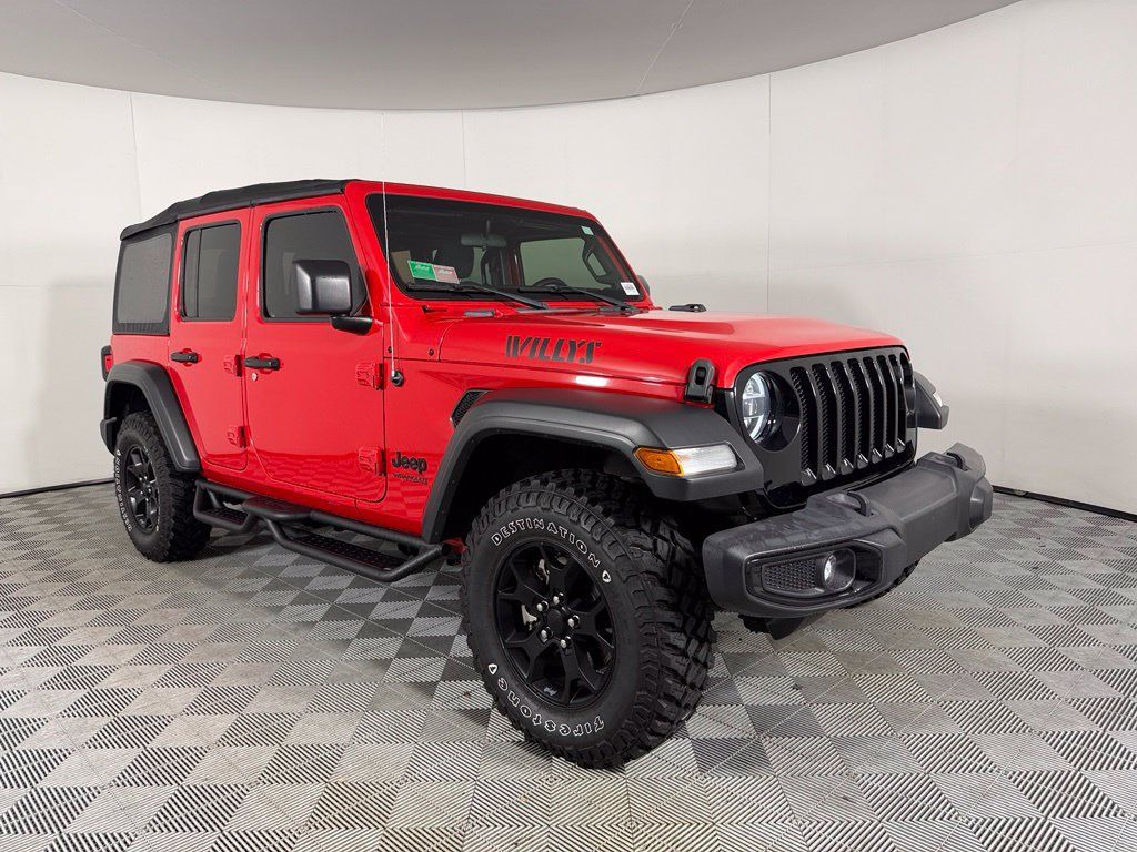 Used 2021 Jeep Wrangler Unlimited Sport AWD/4WD image 4