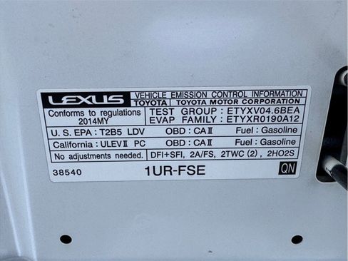 Used 2014 Lexus LS 460 w/ Comfort Package image 28