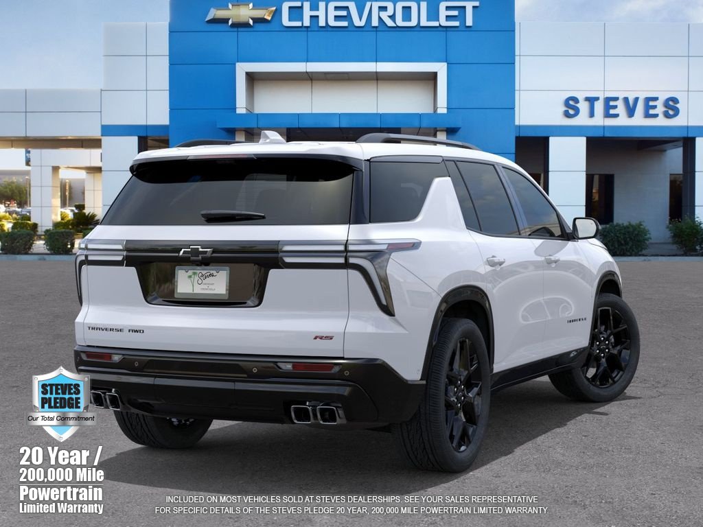 New 2026 Chevrolet Traverse RS w/ LPO, Floor Liner Package AWD/4WD image 4