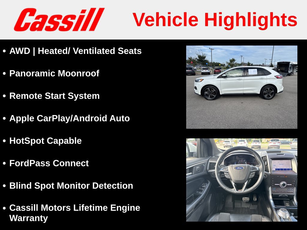 Used 2020 Ford Edge ST w/ Equipment Group 401A AWD/4WD image 7
