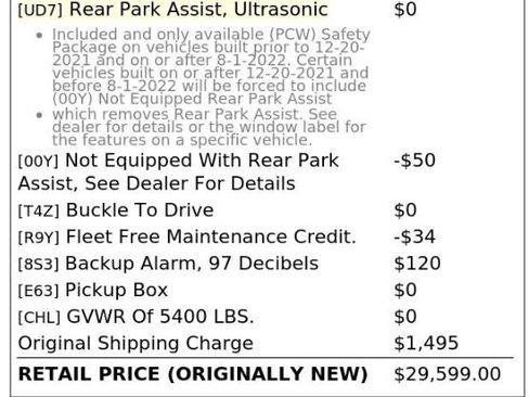 Used 2022 Chevrolet Colorado LT w/ Fleet Safety Package RWD image 6