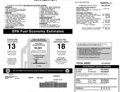 Used 2011 Lincoln Navigator L 4WD w/ 101A Rapid Spec Order Code