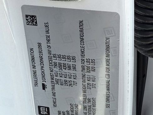 Used 2022 Chevrolet Tahoe Z71 w/ Luxury Package image 36