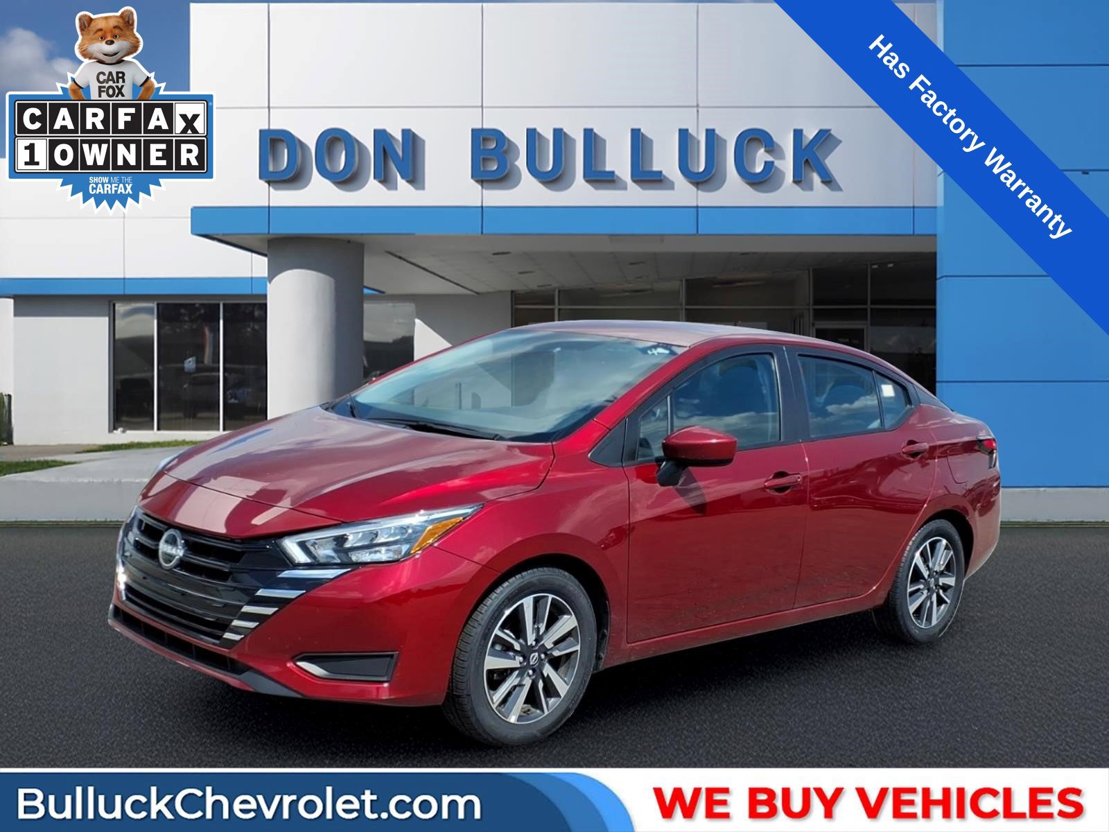 Used 2025 Nissan Versa SV FWD image 1