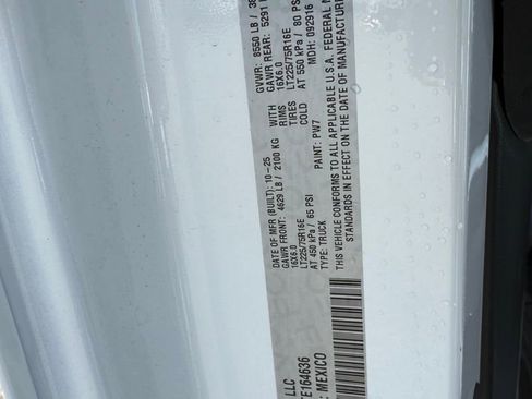 New 2026 RAM ProMaster 1500 image 29