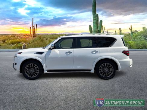 Used 2023 Nissan Armada Platinum w/ Captain's Chairs Package AWD/4WD image 8