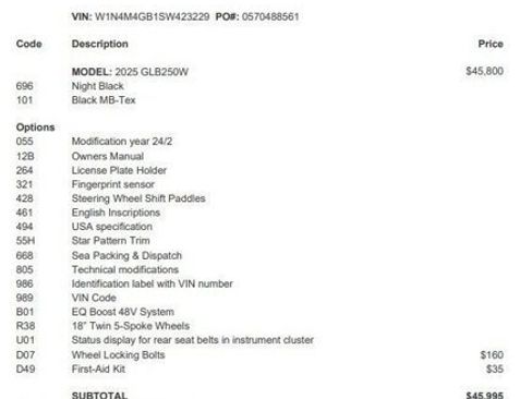 Certified 2025 Mercedes-Benz GLB 250 image 4