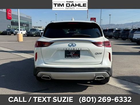 Certified 2022 INFINITI QX50 Luxe w/ Cargo Package AWD/4WD image 7