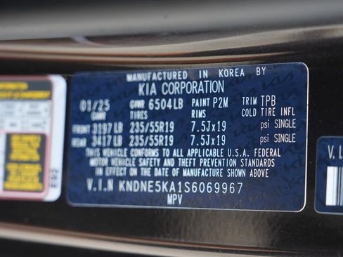 Used 2025 Kia Carnival SX FWD image 53
