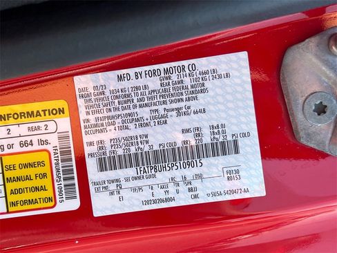 Certified 2023 Ford Mustang Premium image 32