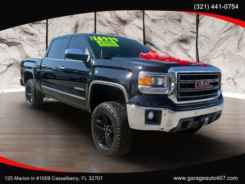 Used 2014 GMC Sierra 1500 SLT w/ SLT Crew Cab Value Package image 1