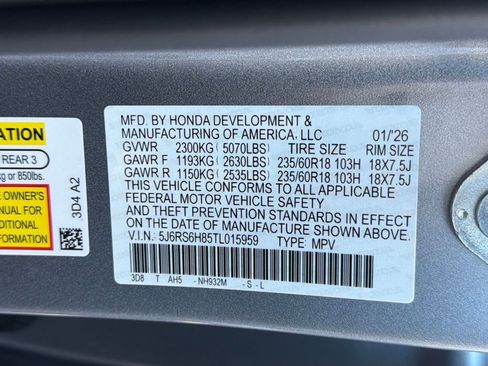 New 2026 Honda CR-V Sport-L image 31