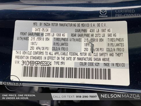 Certified 2024 MAZDA CX-30 AWD 2.5 S w/ Select Sport Pkg image 50