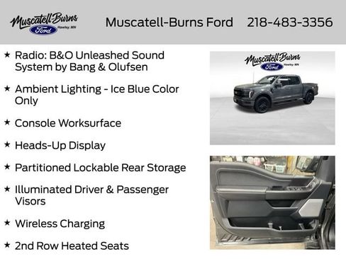 Used 2025 Ford F150 Lariat w/ Equipment Group 502A High AWD/4WD image 14