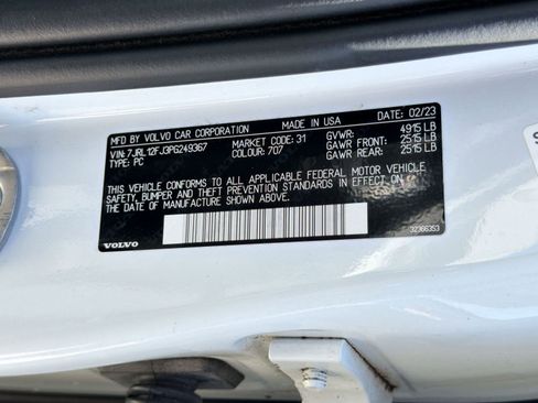 Used 2023 Volvo S60 B5 Ultimate w/ Protection Package Premier FWD image 21