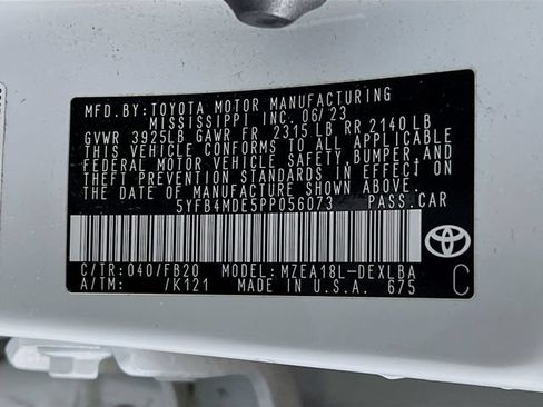 Used 2023 Toyota Corolla LE FWD image 11