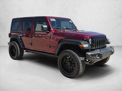 Used 2021 Jeep Wrangler Unlimited Sport AWD/4WD image 3