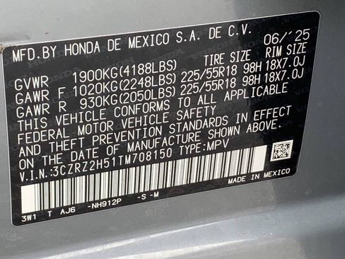 Certified 2026 Honda HR-V Sport image 40