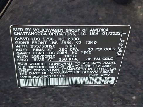 Used 2023 Volkswagen Atlas Cross Sport SEL image 27