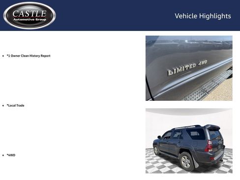 Used 2005 Toyota 4Runner Limited AWD/4WD image 4