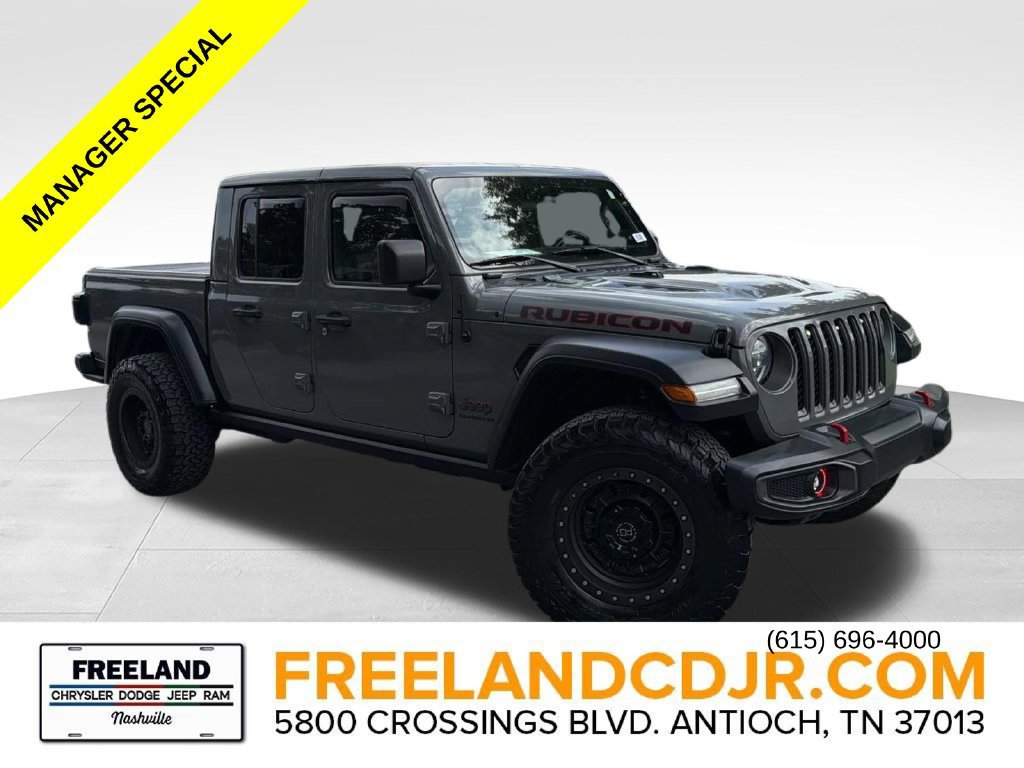 Used 2021 Jeep Gladiator Rubicon w/ LED Lighting Group AWD/4WD 360° Tour