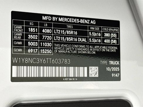 New 2026 Mercedes-Benz Sprinter 3500 image 30