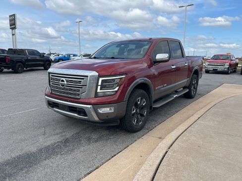 Used 2020 Nissan Titan Platinum Reserve w/ Protection Package 2 AWD/4WD image 1