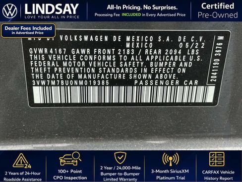 Used 2022 Volkswagen Jetta SE FWD image 27