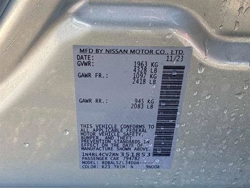 Certified 2024 Nissan Altima 2.5 SR image 18