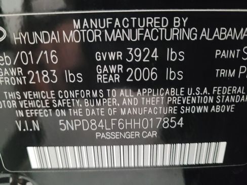 Used 2017 Hyundai Elantra SE w/ SE A/T Tech Package 03 FWD image 33
