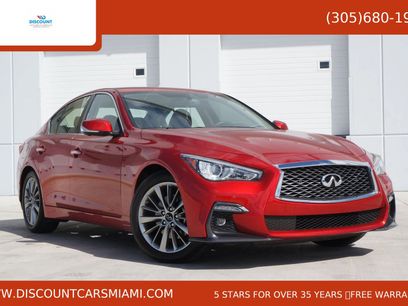 Used 2023 INFINITI Q50 Luxe w/ Cargo Package
