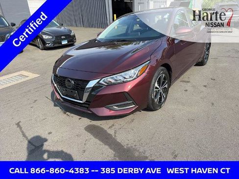 Certified 2023 Nissan Sentra SV w/ All-Weather Package FWD image 3