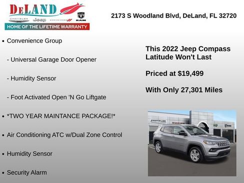Used 2022 Jeep Compass Latitude w/ Convenience Group image 18