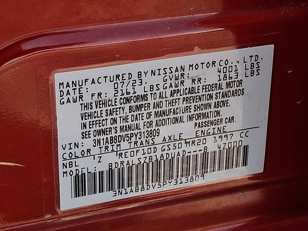 Certified 2023 Nissan Sentra SR w/ SR Premium Package FWD image 28