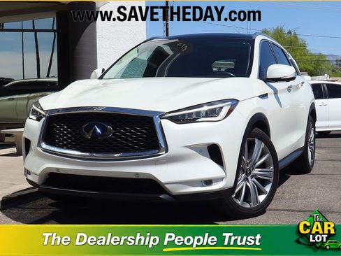 Used 2021 INFINITI QX50 Sensory w/ Cargo Package FWD image 1
