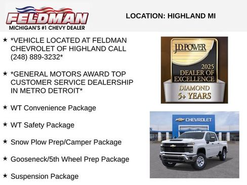 New 2026 Chevrolet Silverado 2500 W/T AWD/4WD image 3