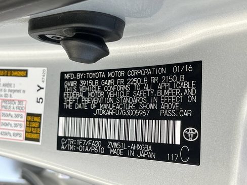 Certified 2016 Toyota Prius Three w/ Advanced Technology Package FWD image 33